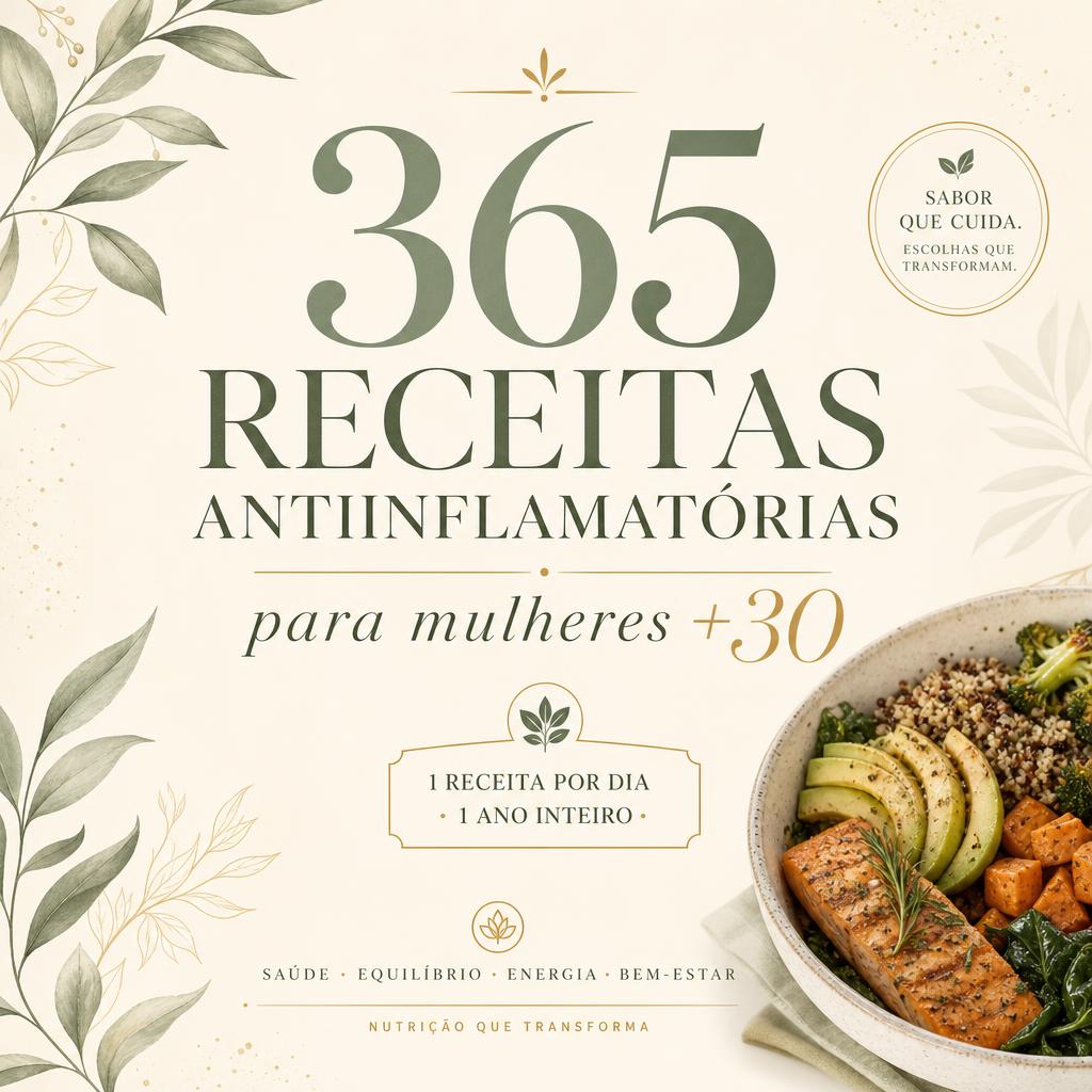 Capa: 365 Receitas Anti-inflamatórias